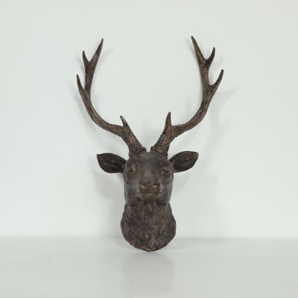 Wall Mounted Stag Head Ornament